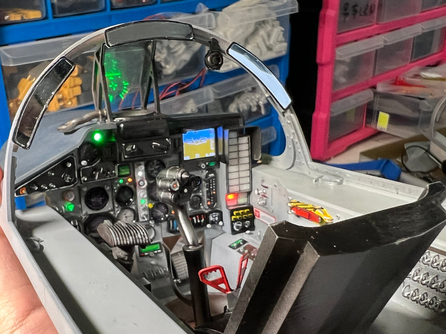 FMS 90mm EDF Viper Jet FPV Cockpit Conversion Kit
