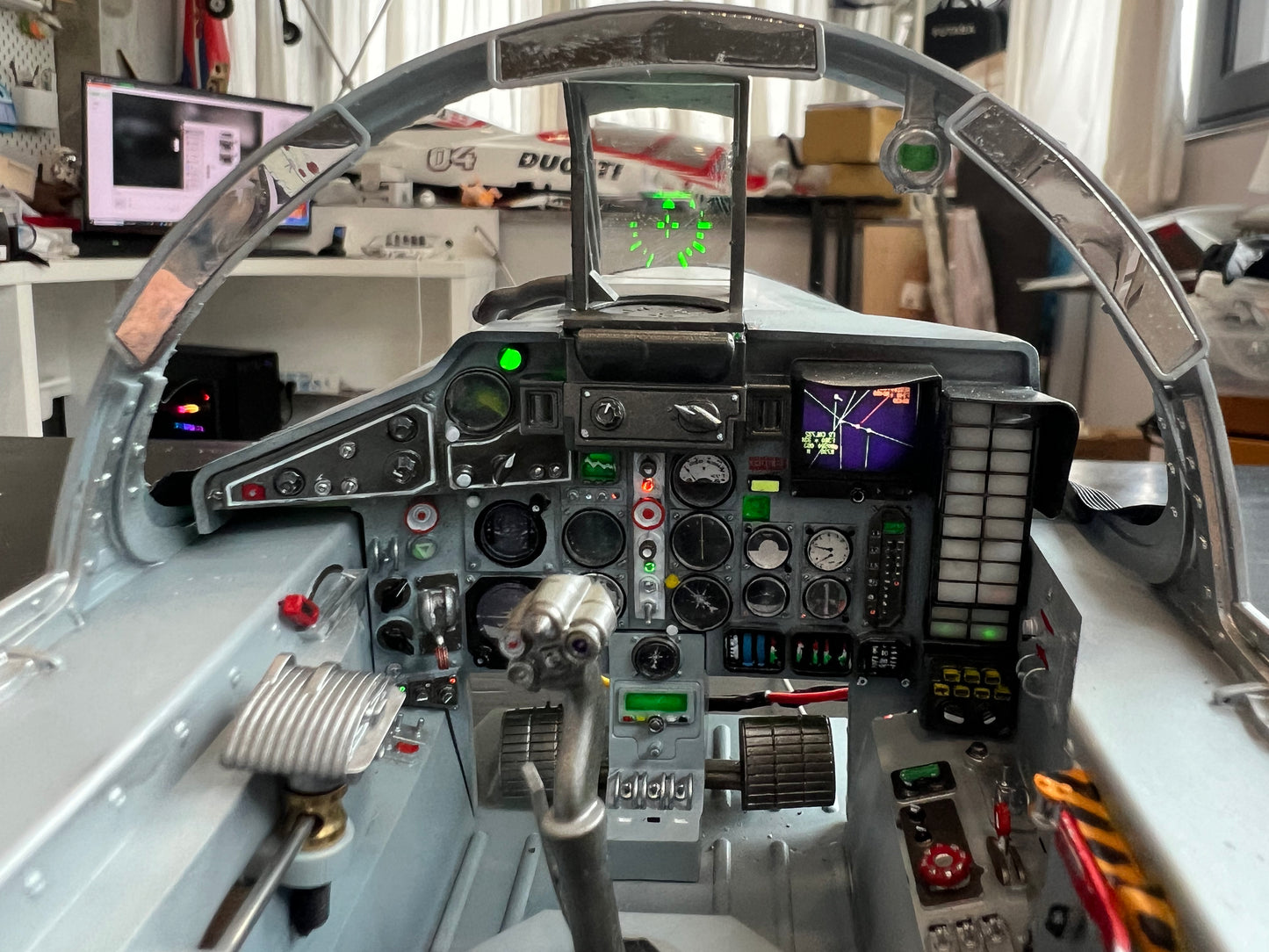 FMS 90mm EDF Viper Jet FPV Cockpit Conversion Kit