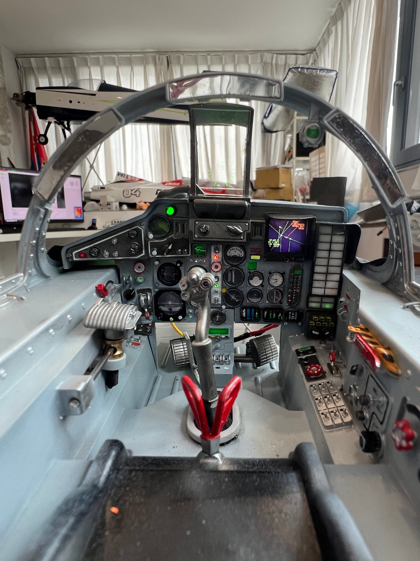FMS 90mm EDF Viper Jet FPV Cockpit Conversion Kit